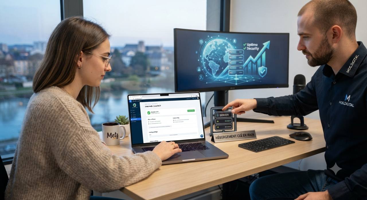 Configuration d'un hébergement sécurisé pour un site professionnel